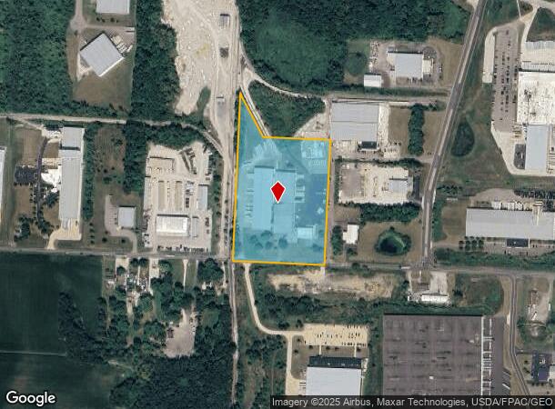 8045 Navarre Rd Se, Massillon, OH Parcel Map