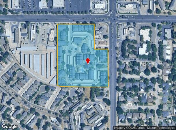  3420 S Coulter St, Amarillo, TX Parcel Map