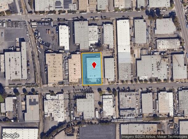  2985 E Harcourt St, Compton, CA Parcel Map