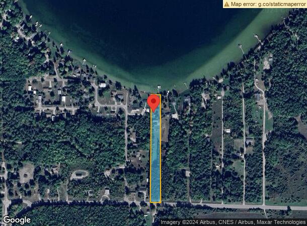  958 E Mullett Lake Rd, Indian River, MI Parcel Map