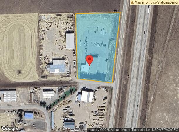  1100 W Coyote Ave, Bar Nunn, WY Parcel Map