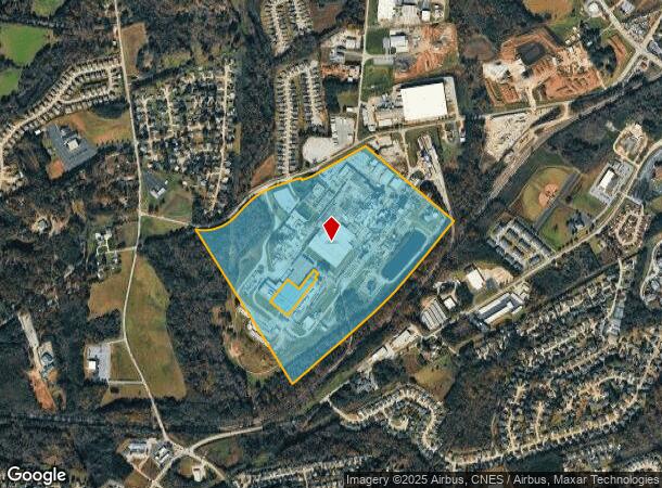  2001 Hood Rd, Greer, SC Parcel Map