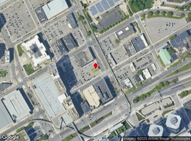 511 Beaubien St, Detroit, MI Parcel Map