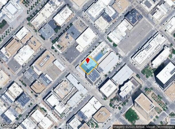  1714 Blake St, Denver, CO Parcel Map