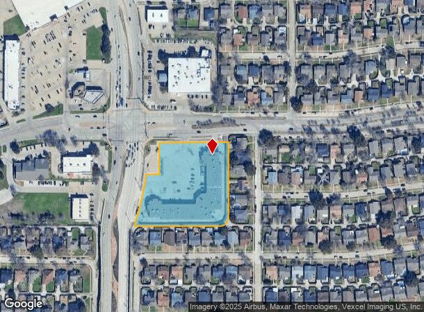  6700 Main St, The Colony, TX Parcel Map