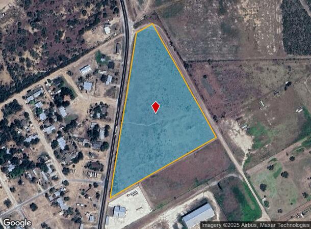  142 N Burnett St, Charlotte, TX Parcel Map