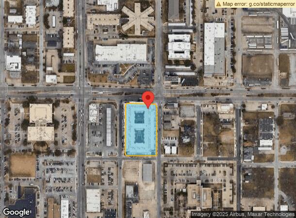  501 W Rosedale St, Fort Worth, TX Parcel Map