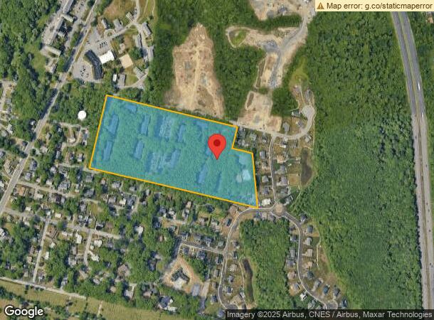  25 Courtney St, Fall River, MA Parcel Map