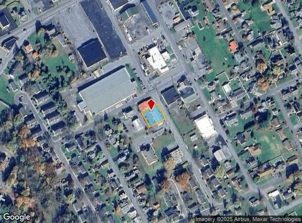 210 3Rd Ave, Lock Haven, PA Parcel Map