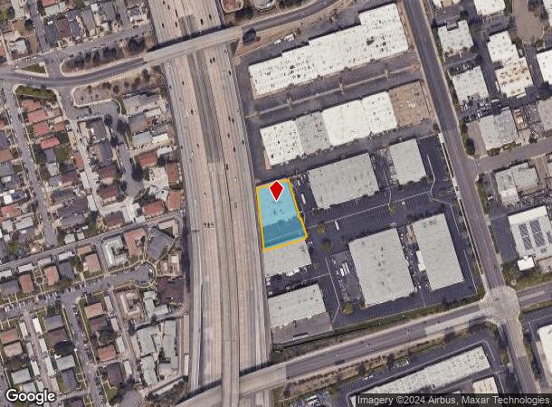  1331 N Blue Gum St, Anaheim, CA Parcel Map