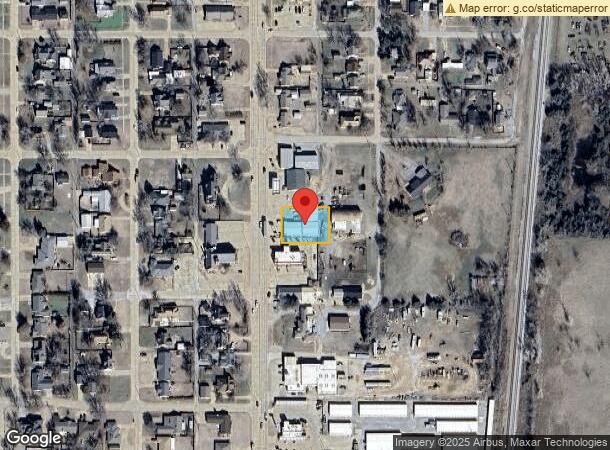  1009 S Main St, Kingfisher, OK Parcel Map