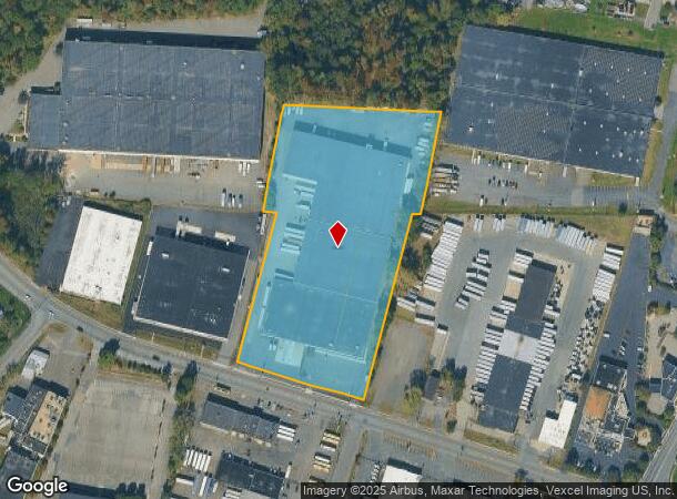  250 Moonachie Ave, Moonachie, NJ Parcel Map