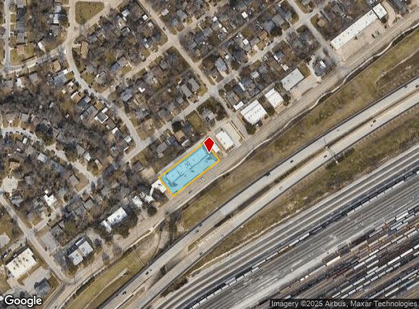  4374 W Vickery Blvd, Fort Worth, TX Parcel Map