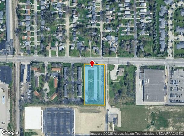  2707 Glendale Ave, Toledo, OH Parcel Map