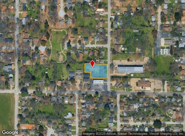708 Magnolia St, Mansfield, TX Parcel Map