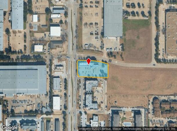  4501 Matlock Rd, Arlington, TX Parcel Map