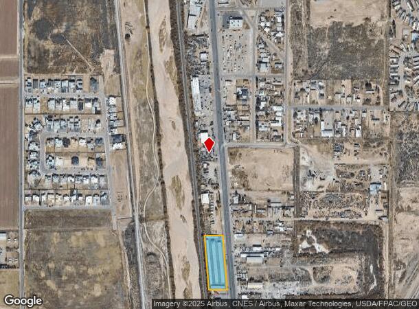  6701 Doniphan Dr, Canutillo, TX Parcel Map