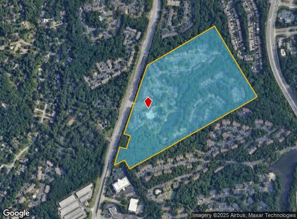  3750 Peachtree Industrial Blvd, Duluth, GA Parcel Map
