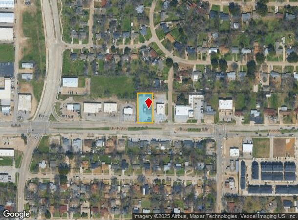  1823 E Abram St, Arlington, TX Parcel Map