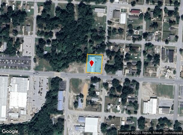  416 W 12Th St, Baxter Springs, KS Parcel Map