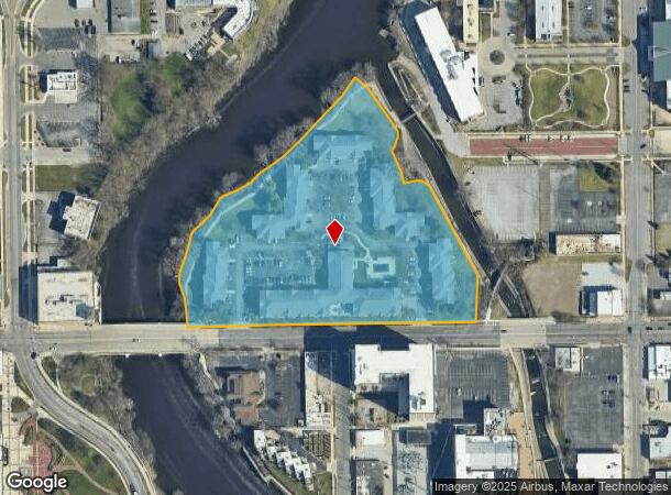  300 W Lasalle Ave, South Bend, IN Parcel Map