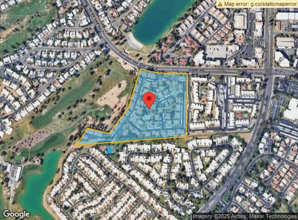  8311 E Via De Ventura, Scottsdale, AZ Parcel Map