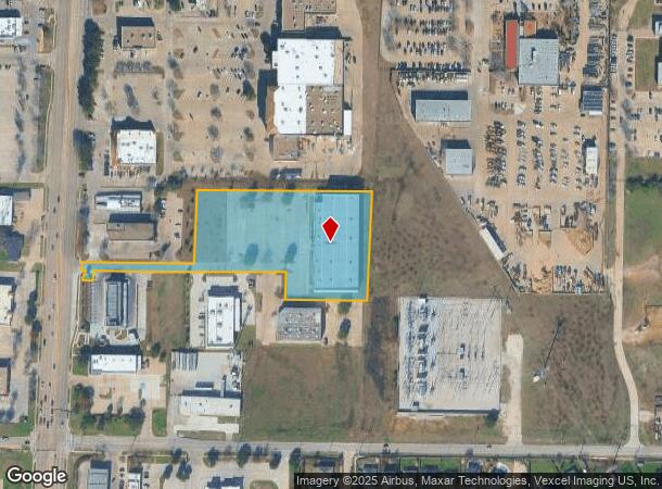  5515 S Cooper St, Arlington, TX Parcel Map