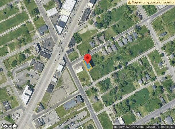  2630 Charlevoix St, Detroit, MI Parcel Map