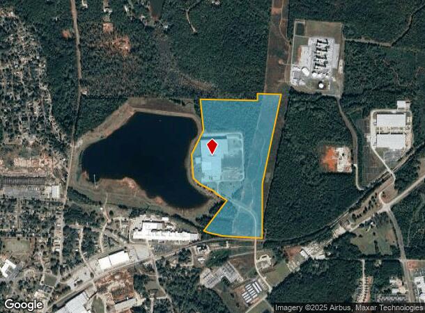 1201 Barnesville Hwy, Thomaston, GA Parcel Map