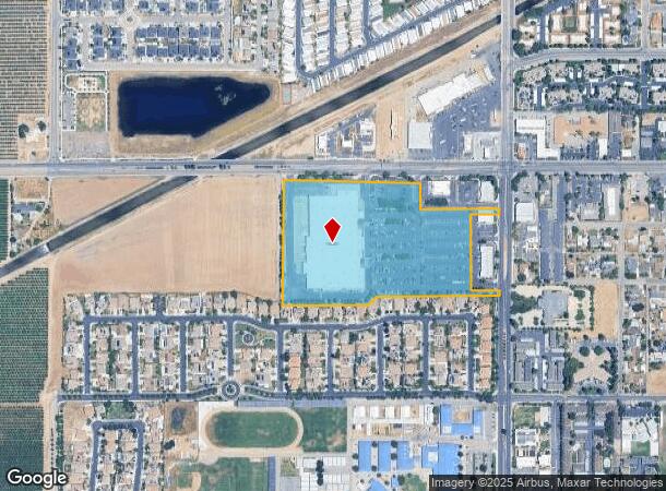 2761 Jensen Ave, Sanger, CA Parcel Map