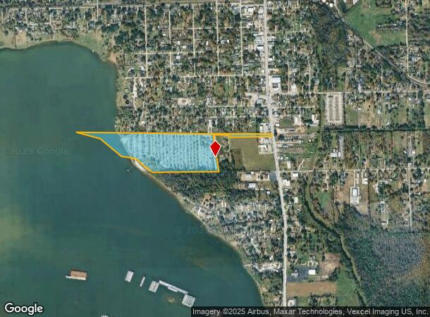  540 S Main St, Highlands, TX Parcel Map