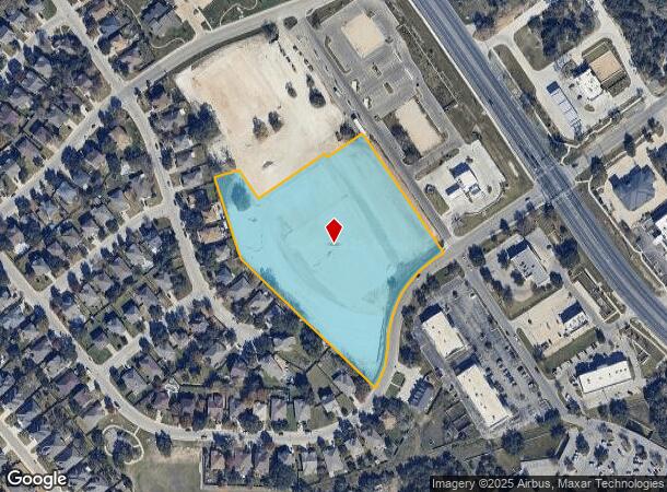  4610 Williams Dr, Georgetown, TX Parcel Map