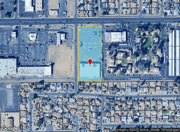  7241 W Indian School Rd, Phoenix, AZ Parcel Map