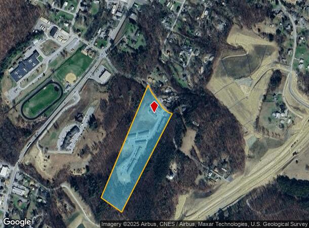  13 Carrie Ln, Berkeley Springs, WV Parcel Map