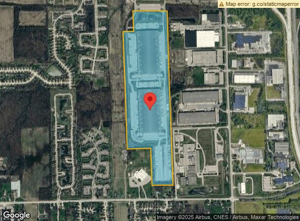  41873 Ecorse Rd, Van Buren Township, MI Parcel Map