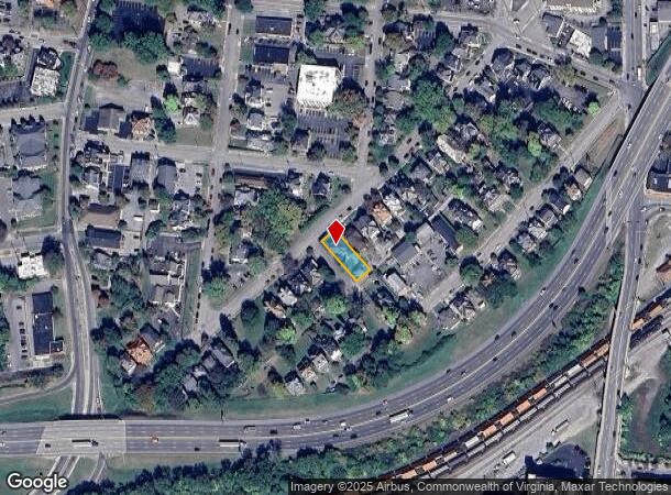  1360 Maple Ave Sw, Roanoke, VA Parcel Map