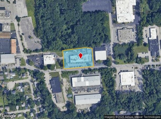  105 Bellows St, Warwick, RI Parcel Map