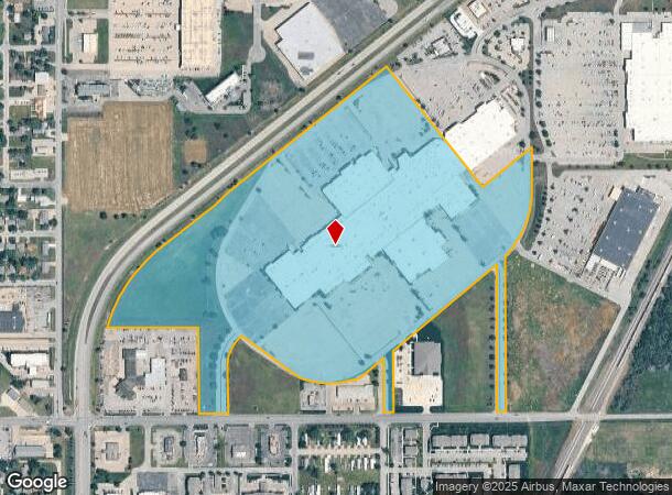 1500 E 11Th Ave, Hutchinson, KS Parcel Map
