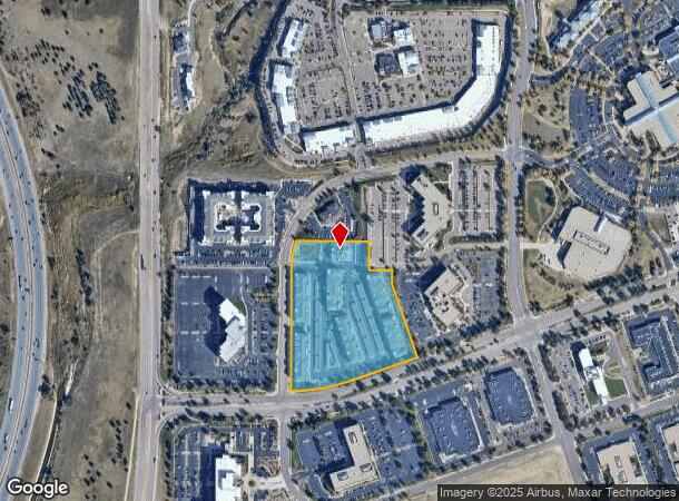  9439 Cadmium Vw, Colorado Springs, CO Parcel Map