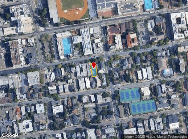 2236 Durant Ave, Berkeley, CA Parcel Map