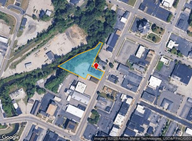  205 N Winter St, Adrian, MI Parcel Map