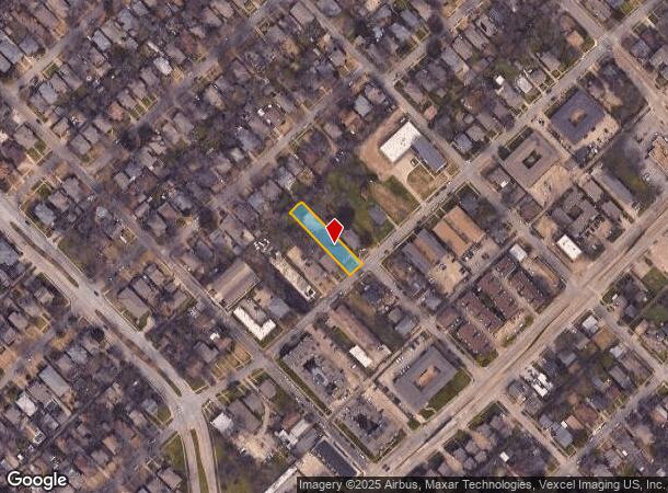  5329 Reiger Ave, Dallas, TX Parcel Map