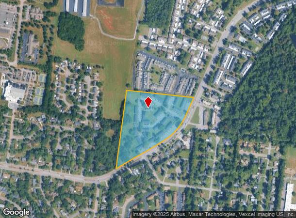  603 E Northfield Blvd, Murfreesboro, TN Parcel Map