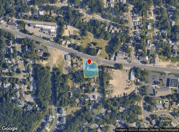  589 Mantoloking Rd, Brick, NJ Parcel Map