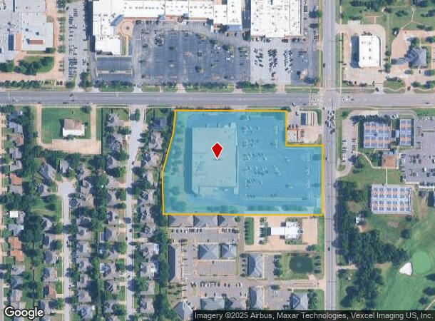  1151 N Bryant Ave, Edmond, OK Parcel Map