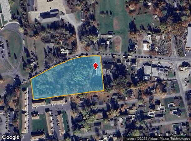 1082 Dix Ave, Hudson Falls, NY Parcel Map