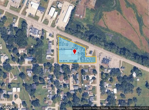3816 Lafayette Rd, Evansdale, IA Parcel Map