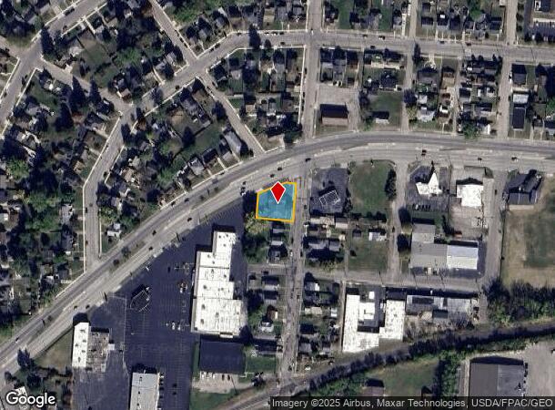  1905 Park Rd, Springfield, OH Parcel Map