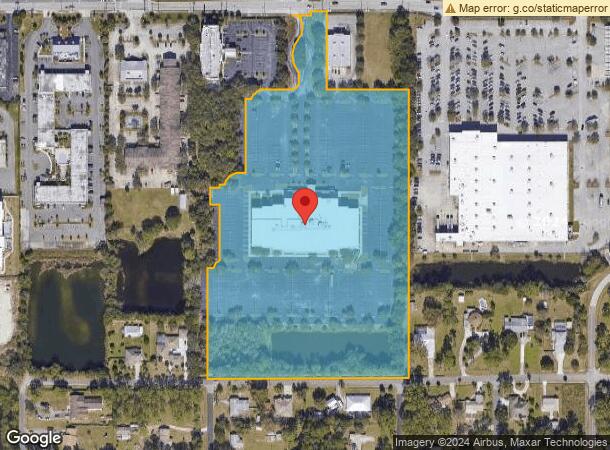  4345 W New Haven Ave, Melbourne, FL Parcel Map