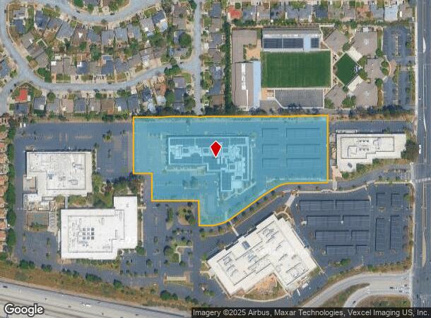 2055 Logic Dr, San Jose, CA Parcel Map
